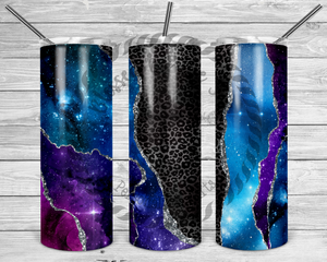 20 oz Galaxy Agate Tumbler