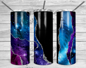 20 oz Galaxy Agate Tumbler