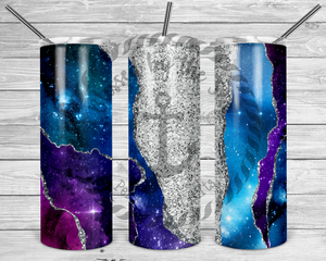 20 oz Galaxy Agate Tumbler