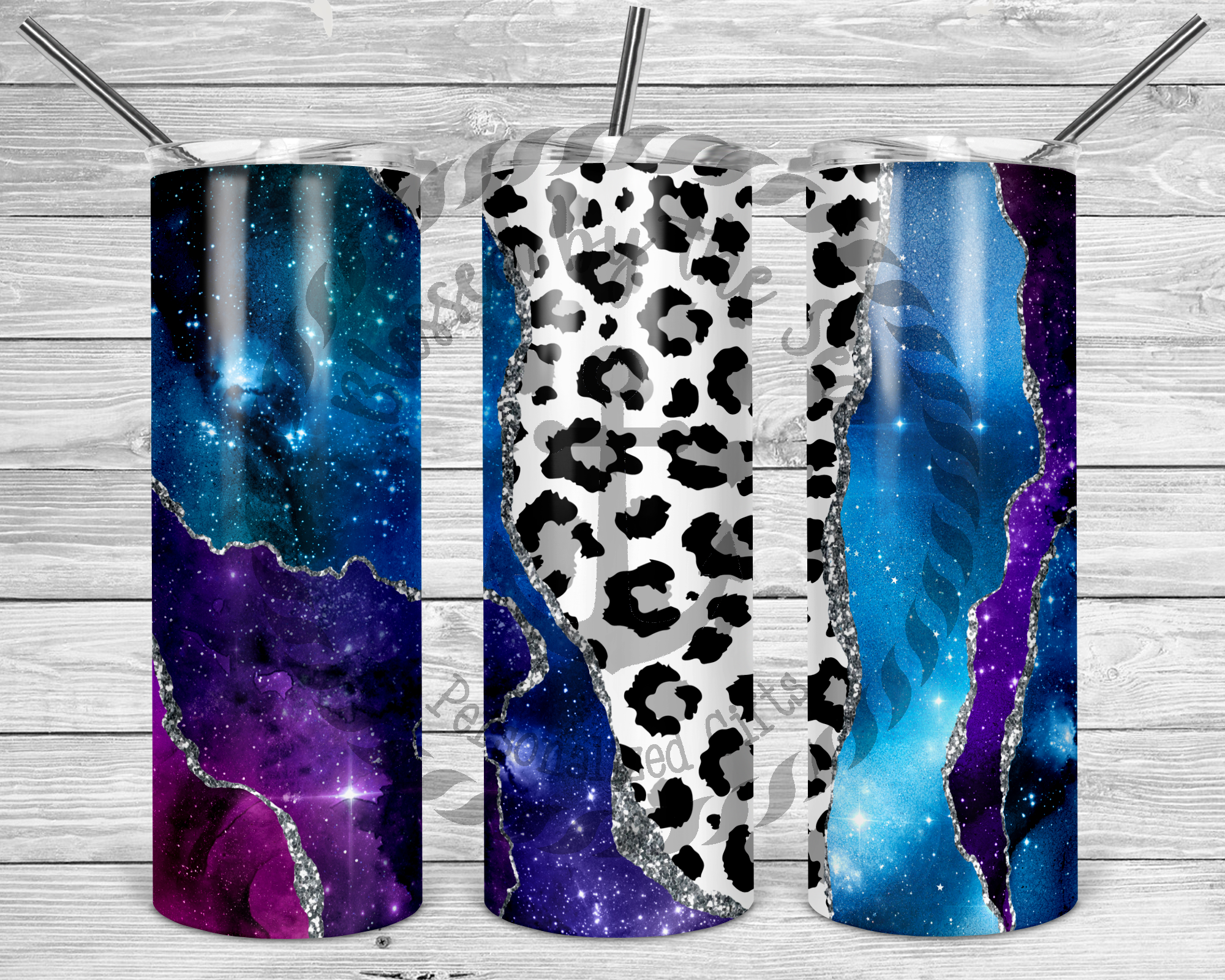 20 oz Galaxy Agate Tumbler