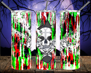 20 oz. Rockin' Skull Tumbler